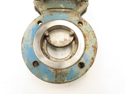 DeZurik 827 Flanged 3" Knife Gate Valve Rising Stem 316SS Disc Metal Seat