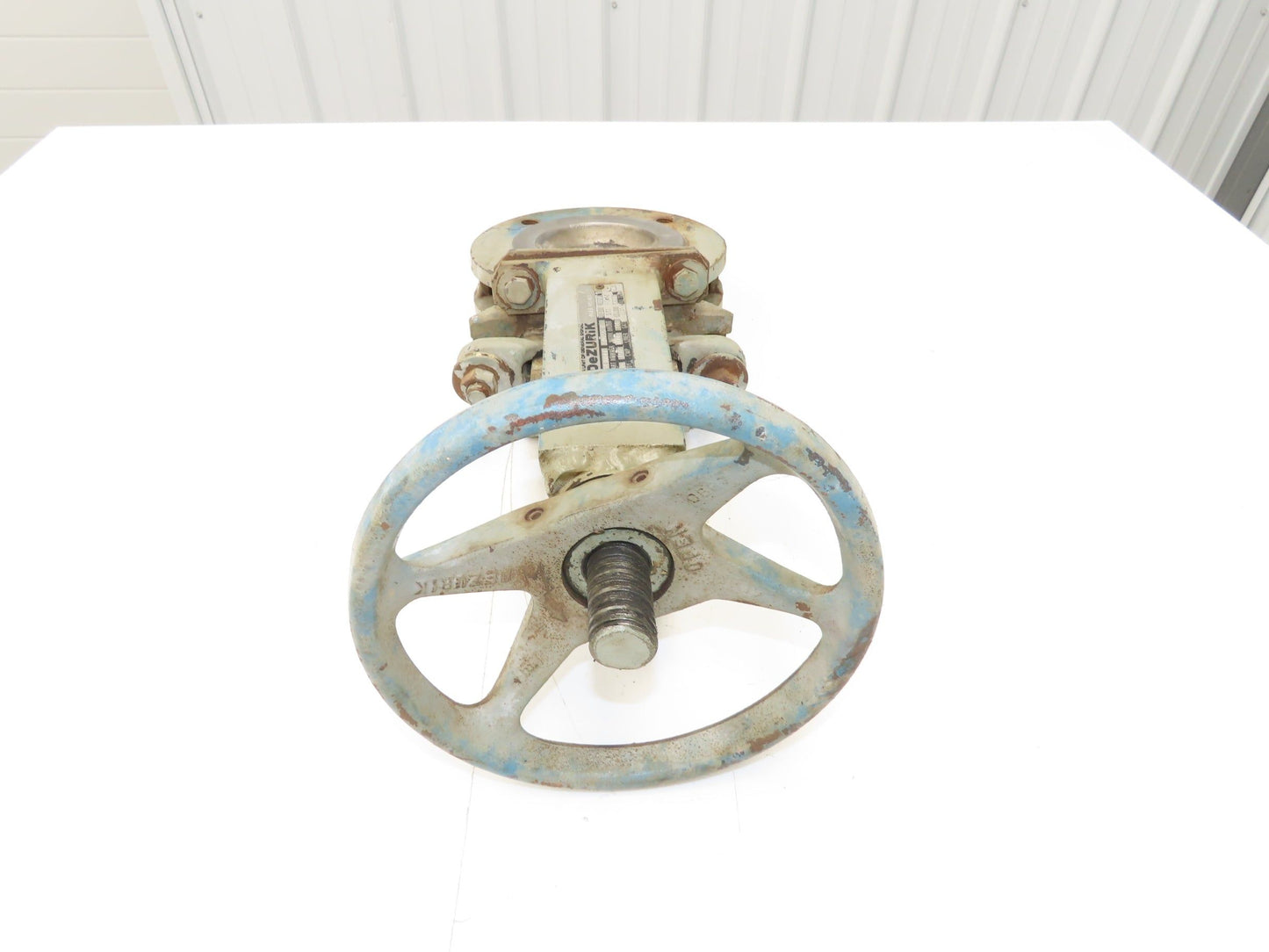 DeZurik 827 Flanged 3" Knife Gate Valve Rising Stem 316SS Disc Metal Seat