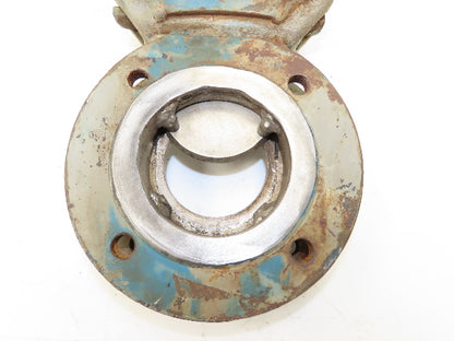 DeZurik 827 Flanged 3" Knife Gate Valve Rising Stem 316SS Disc Metal Seat