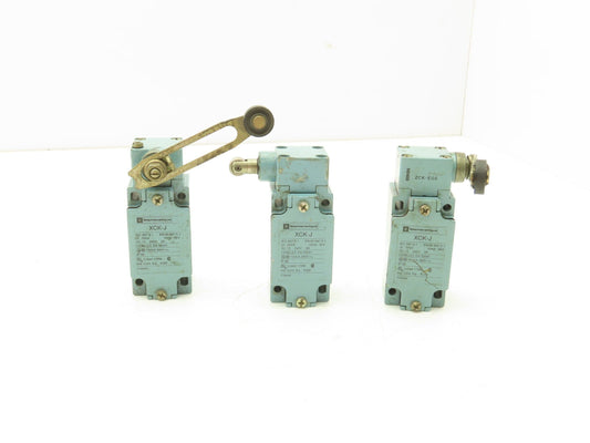 Telemecanique XCK-J Limit Switch Roller Arm ZCK-E05 Operator Head Mixed Lot of 3