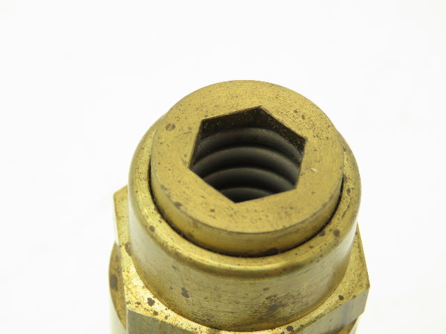 Circle Seal 5349B-2PP-1400 Safety Relief Valve 1400PSI 1/4" NPT Brass Adjustable
