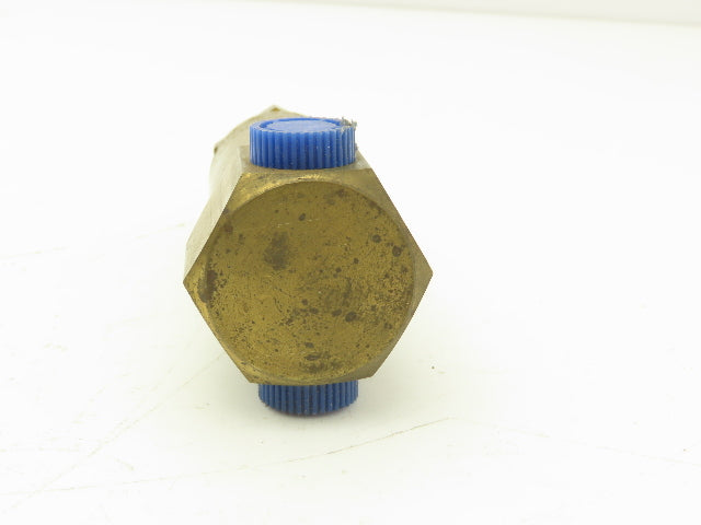 Circle Seal 5349B-2PP-1400 Safety Relief Valve 1400PSI 1/4" NPT Brass Adjustable