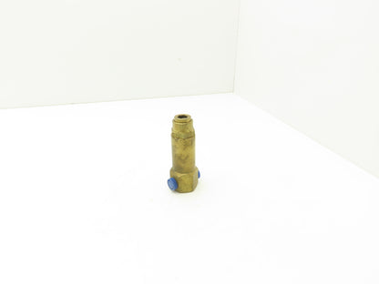 Circle Seal 5349B-2PP-1400 Safety Relief Valve 1400PSI 1/4" NPT Brass Adjustable