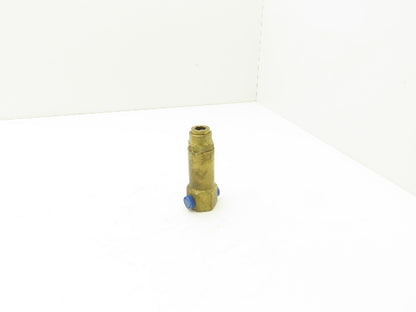 Circle Seal 5349B-2PP-1400 Safety Relief Valve 1400PSI 1/4" NPT Brass Adjustable