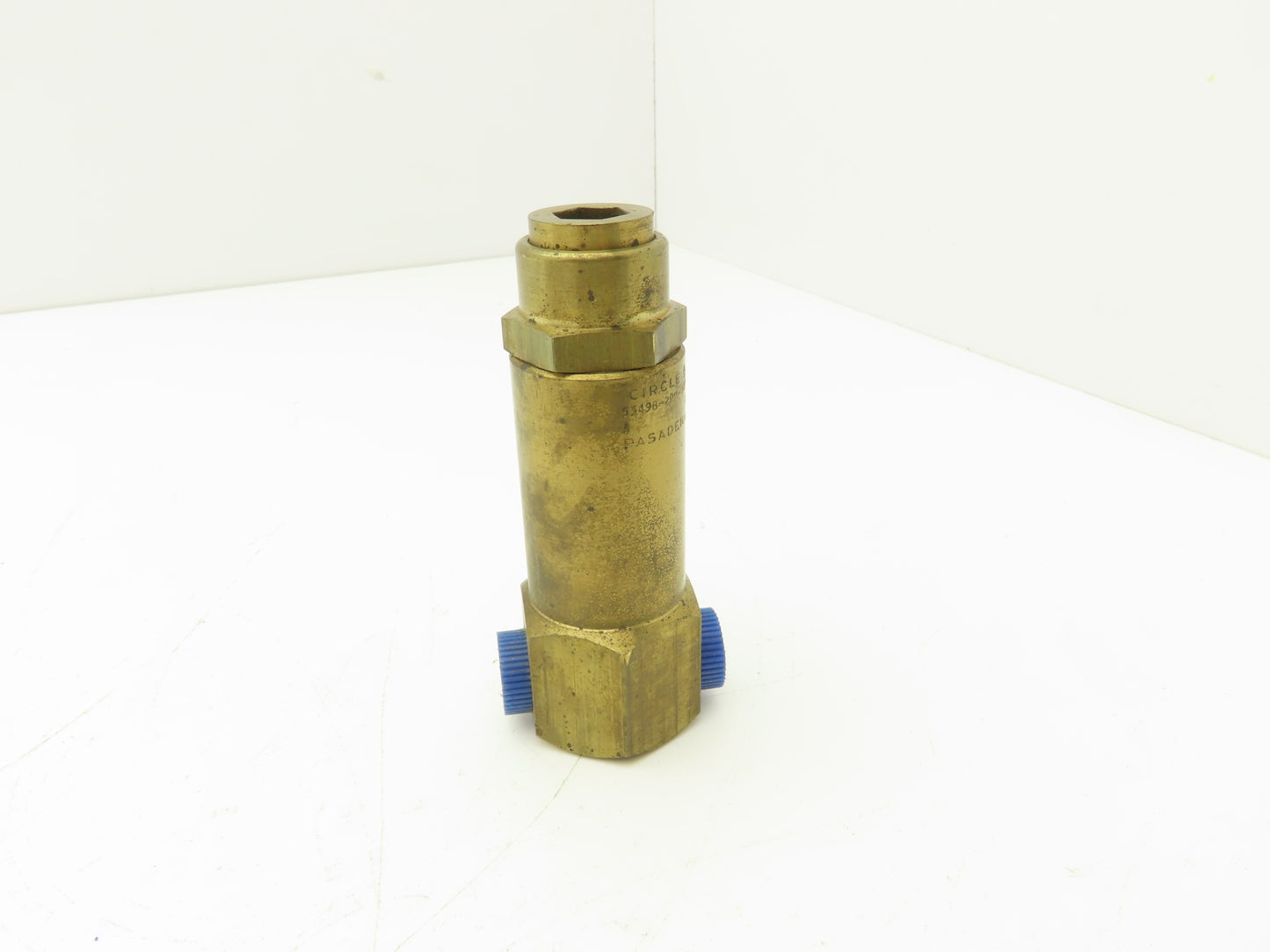 Circle Seal 5349B-2PP-1400 Safety Relief Valve 1400PSI 1/4" NPT Brass Adjustable