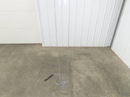 Aro 7750DT 1/2 Ton 1000 LB Pneumatic Air Chain Hoist 14'5" Lift 10' Pull Chain