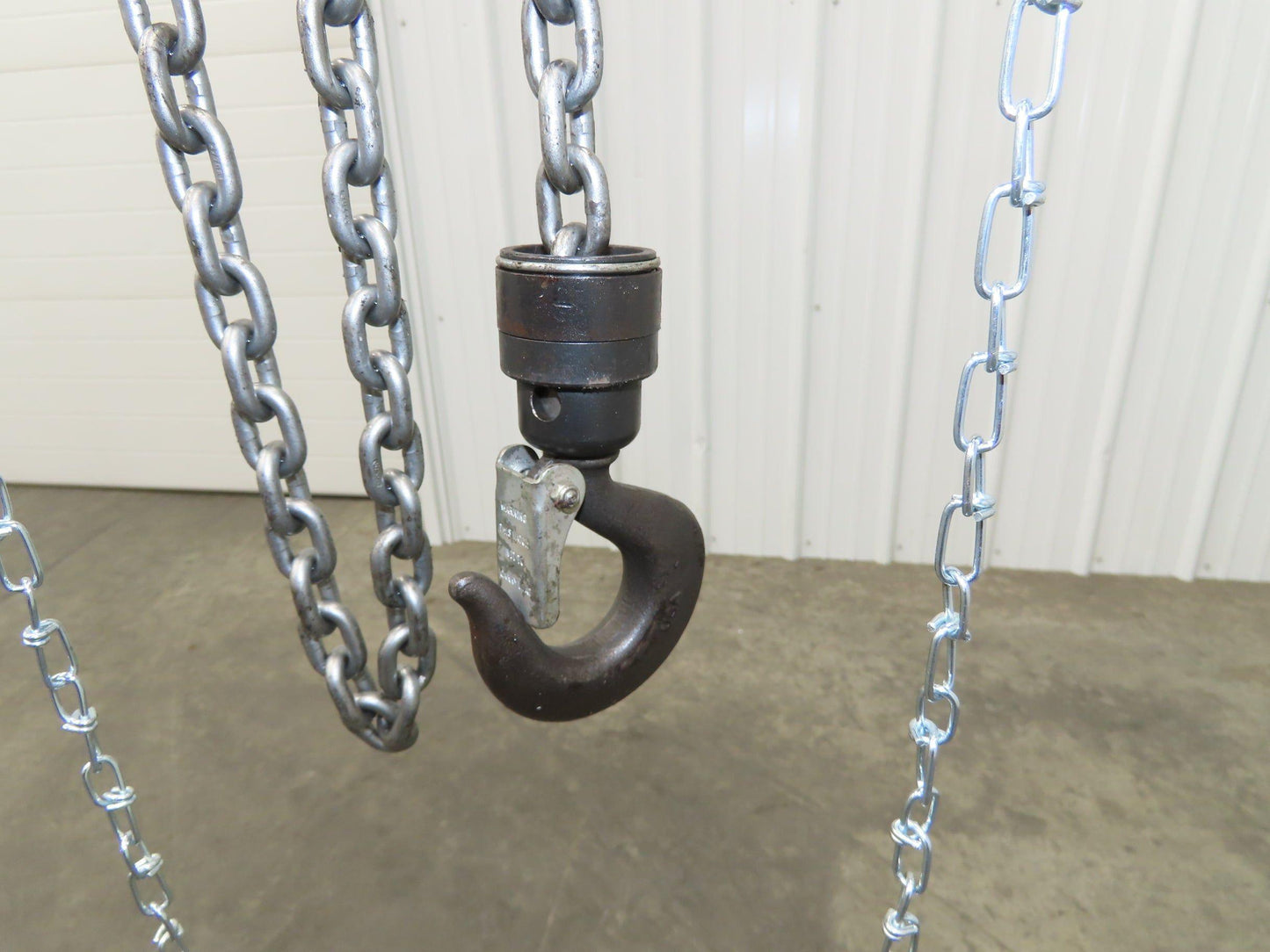 Aro R 1/4 Ton 500 LB Pneumatic Air Chain Hoist 10'6" Lift 10' Pull Chain