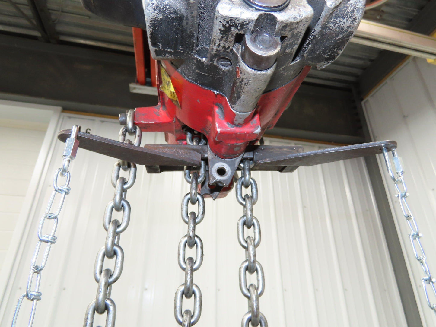 Aro R 1/4 Ton 500 LB Pneumatic Air Chain Hoist 10'6" Lift 10' Pull Chain
