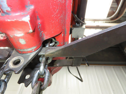 Aro R 1/4 Ton 500 LB Pneumatic Air Chain Hoist 10'6" Lift 10' Pull Chain