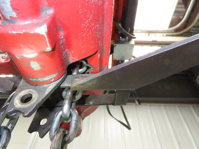 Aro R 1/4 Ton 500 LB Pneumatic Air Chain Hoist 10'6" Lift 10' Pull Chain