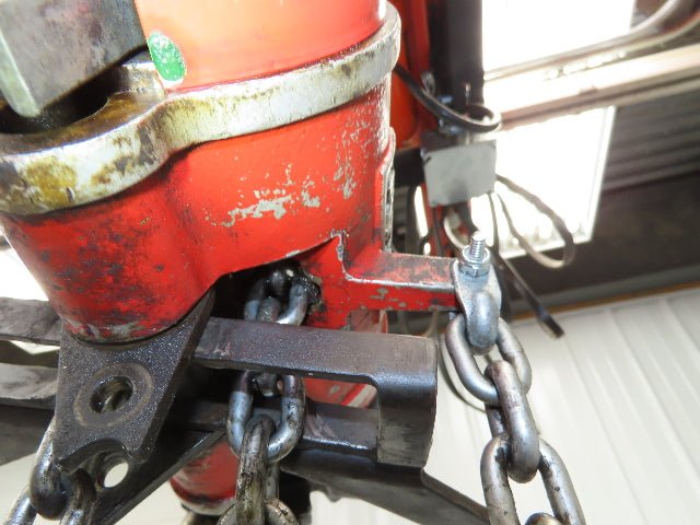 Aro 7700C 1/2 Ton 1000 LB Pneumatic Chain Hoist 10'4" Lift 4'6" Pull Chain