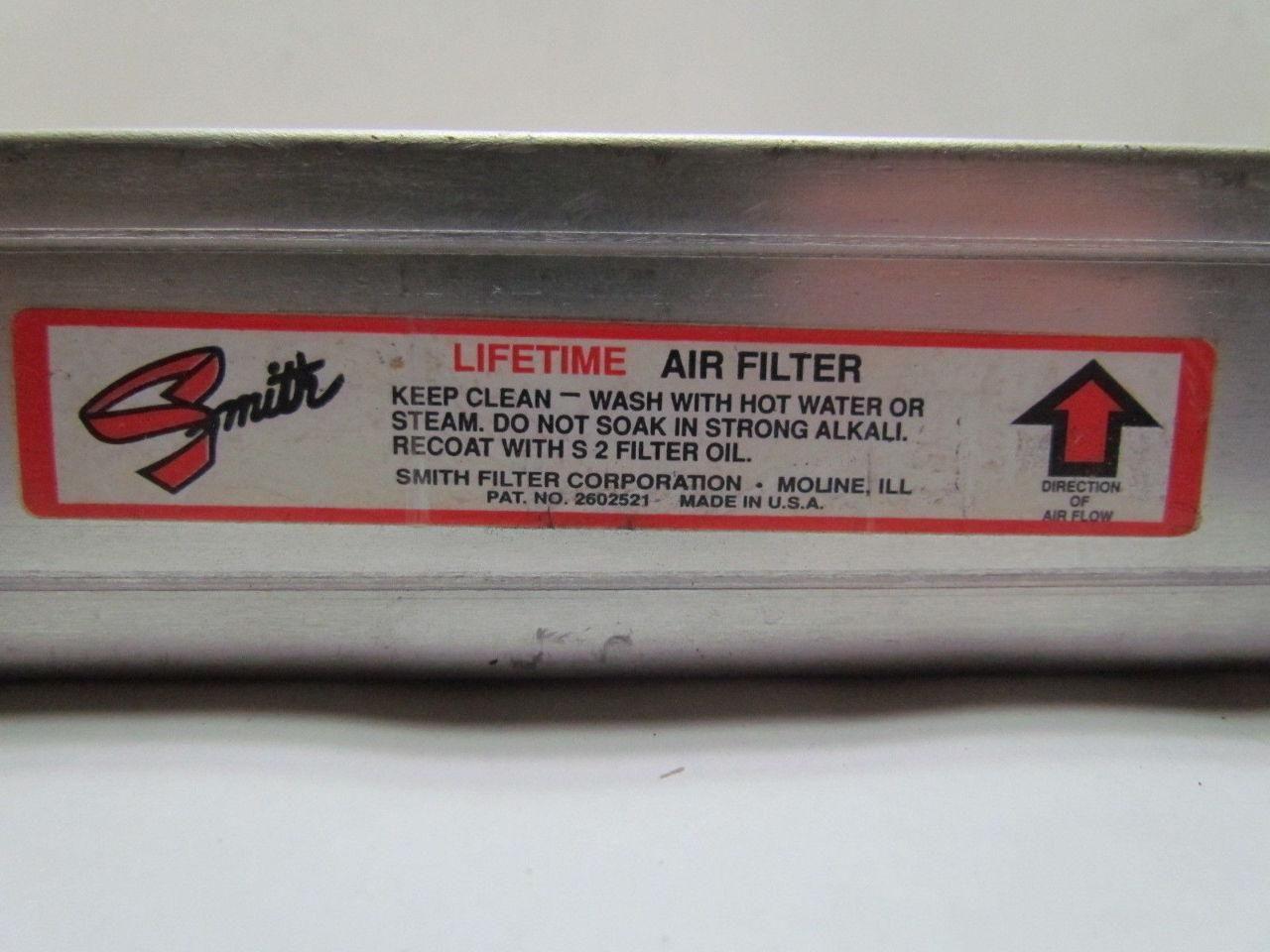 Smith 2x20x24" Lifetime Air Filter HD Aluminum