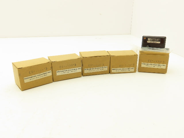 Redington ES-1439-3-G Counter Relay Module 2AMP 115/230V Spring Return Lot of 5