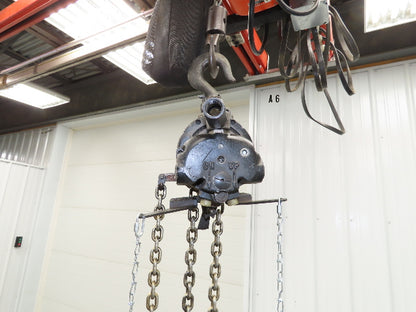 Aro Ingersoll Rand 1/4 Ton 500LB Pneumatic Air Chain Hoist 11'Lift 11'Pull Chain