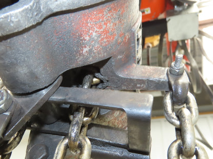 Aro Ingersoll Rand 1/4 Ton 500LB Pneumatic Air Chain Hoist 11'Lift 11'Pull Chain