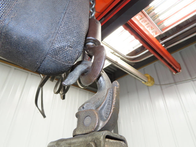 Aro Ingersoll Rand 1/4 Ton 500LB Pneumatic Air Chain Hoist 11'Lift 11'Pull Chain