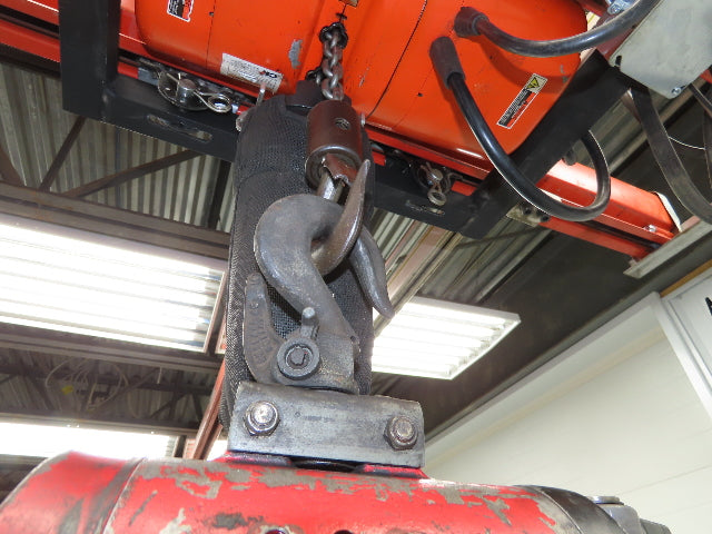 Aro R 1/4 Ton 500 LB Pneumatic Air Chain Hoist 8' Lift 8' Pull Chain