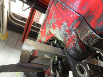 Aro R 1/4 Ton 500 LB Pneumatic Air Chain Hoist 8' Lift 8' Pull Chain