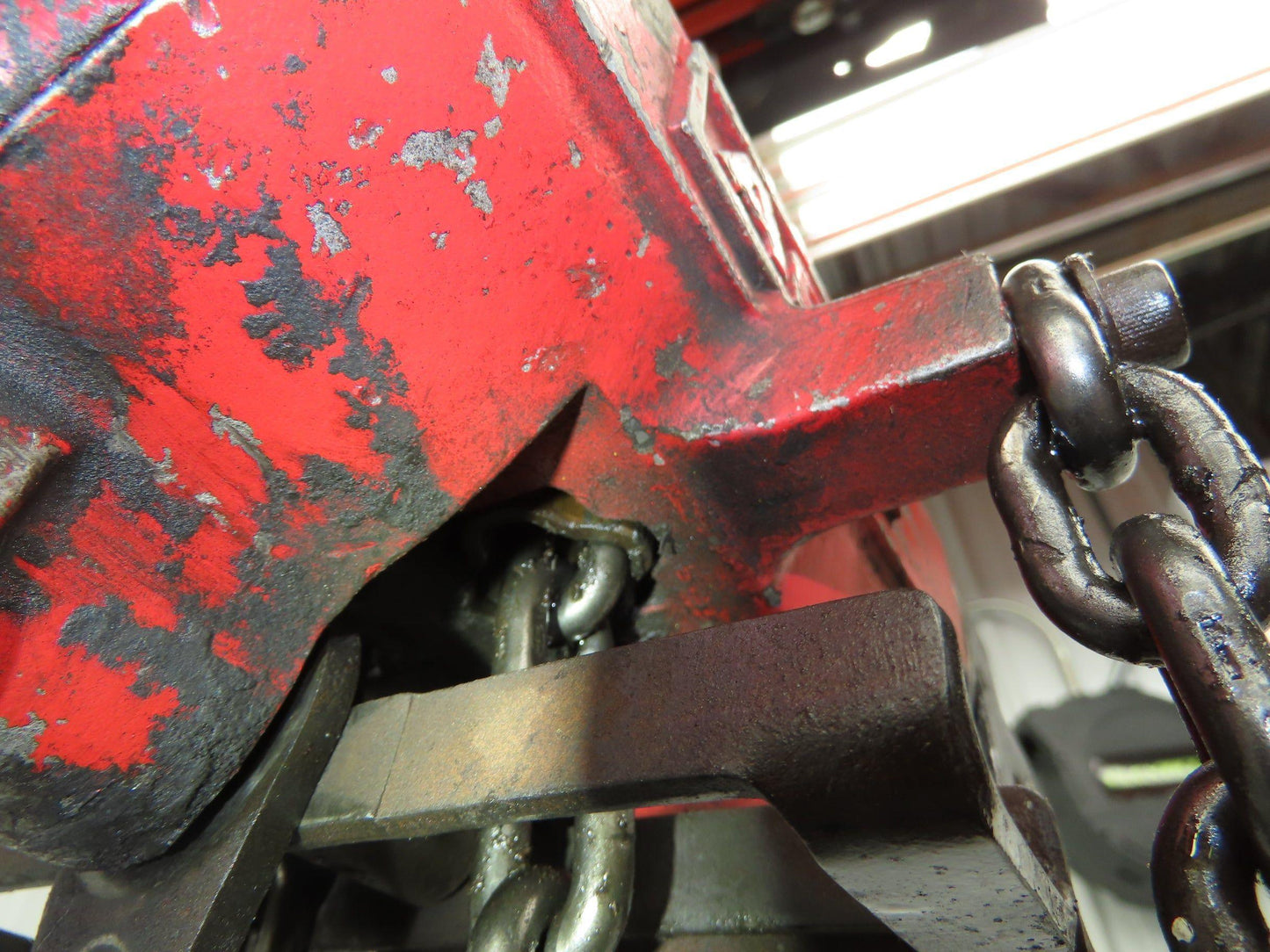 Aro R 1/4 Ton 500 LB Pneumatic Air Chain Hoist 8' Lift 8' Pull Chain