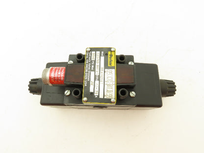 Parker D3W4C56Y Hydraulic Directional Solenoid Valve 120v 60Hz 0.72A 3000psi