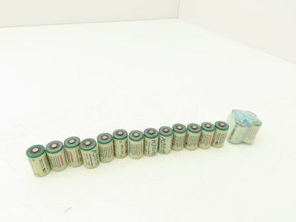 AriCell SCL-03 Battery 3.6V 1.2Ah 1/2AA Lithium Thionyl Chloride Lot of 17