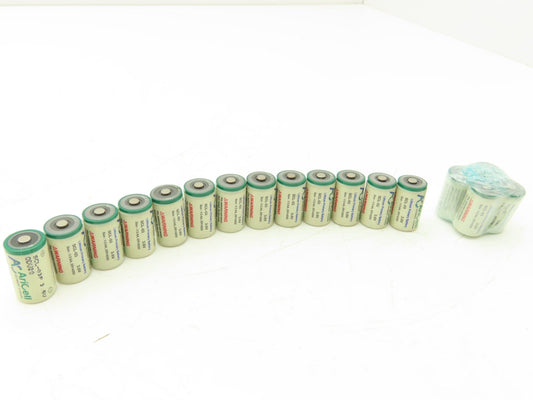 AriCell SCL-03 Battery 3.6V 1.2Ah 1/2AA Lithium Thionyl Chloride Lot of 17