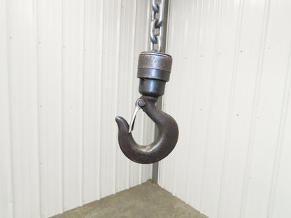 Aro 7718CT 1/4 Ton 500 LB Pneumatic Air Chain Hoist 11' Lift 6' Pendant