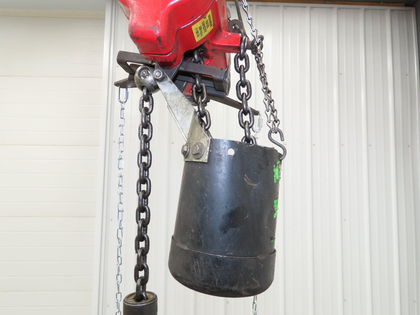 Ingersoll Aro 1/4 Ton 500Lb Pneumatic Air Chain Hoist 12'10" Lift 12' Pull Chain