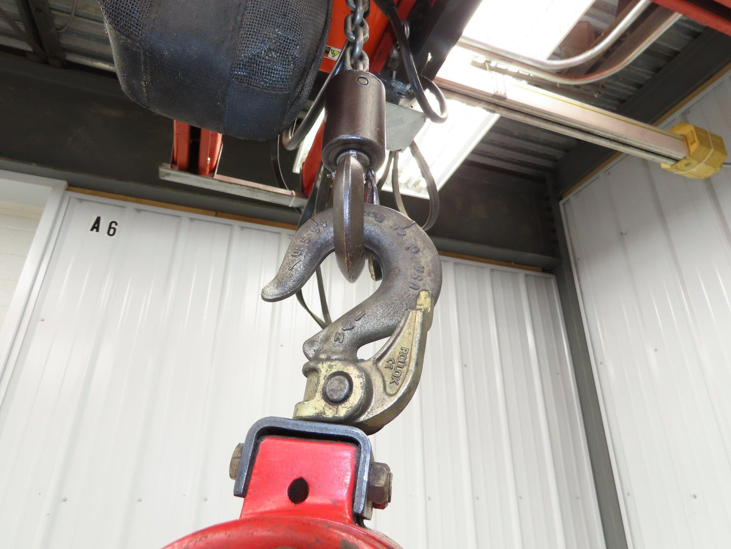 Ingersoll Aro 1/4 Ton 500Lb Pneumatic Air Chain Hoist 12'10" Lift 12' Pull Chain