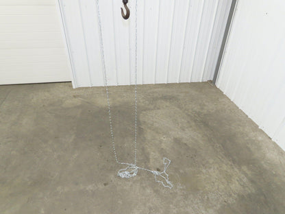 Ingersoll Aro 1/4 Ton 500Lb Pneumatic Air Chain Hoist 12'10" Lift 12' Pull Chain