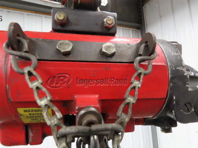 Ingersoll Aro 1/4 Ton 500Lb Pneumatic Air Chain Hoist 12'10" Lift 12' Pull Chain