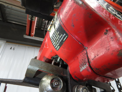 Ingersoll Aro 1/4 Ton 500Lb Pneumatic Air Chain Hoist 12'10" Lift 12' Pull Chain