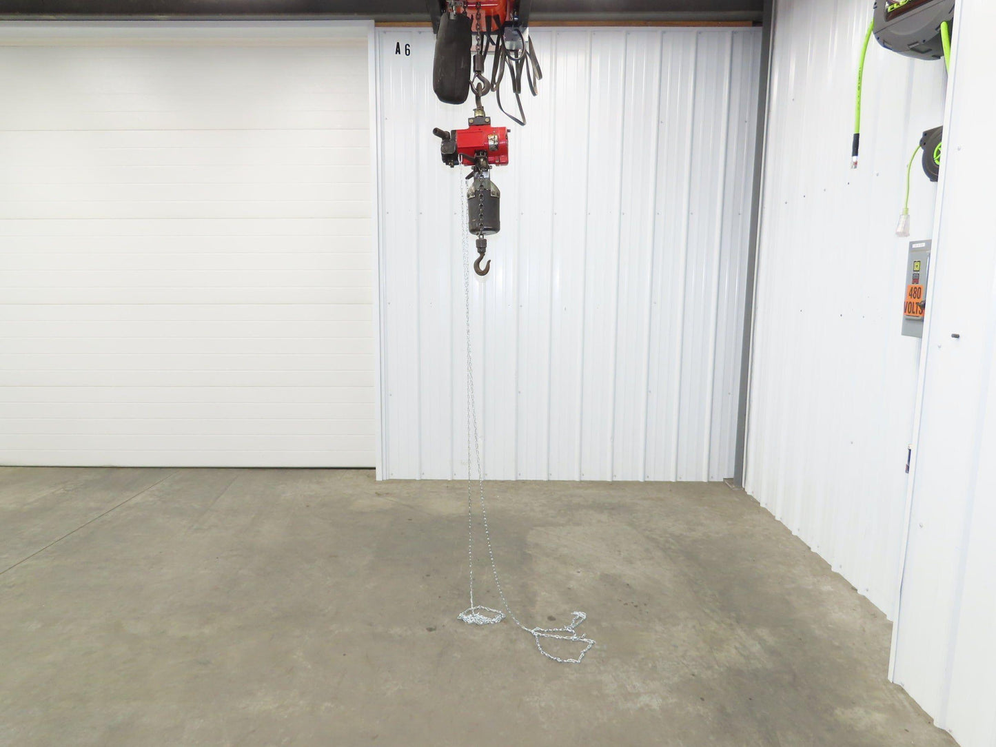 Ingersoll Aro 1/4 Ton 500Lb Pneumatic Air Chain Hoist 12'10" Lift 12' Pull Chain