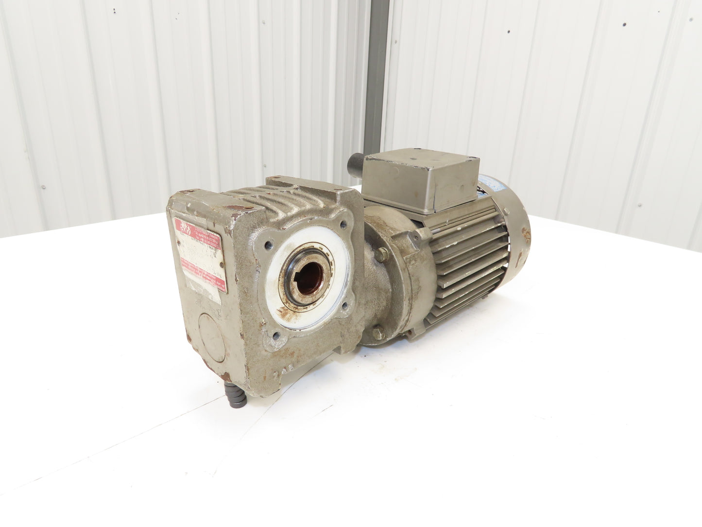 Schubert 4DF71C-4 Gearmotor 20:1 Ratio 80rpm 1/2Hp 230/460V Hollow Shaft