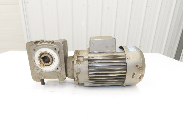 Schubert 4DF71C-4 Gearmotor 20:1 Ratio 80rpm 1/2Hp 230/460V Hollow Shaft