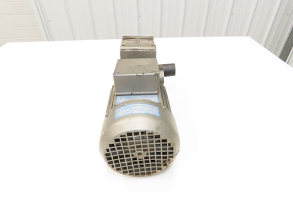 Schubert 4DF71C-4 Gearmotor 20:1 Ratio 80rpm 1/2Hp 230/460V Hollow Shaft