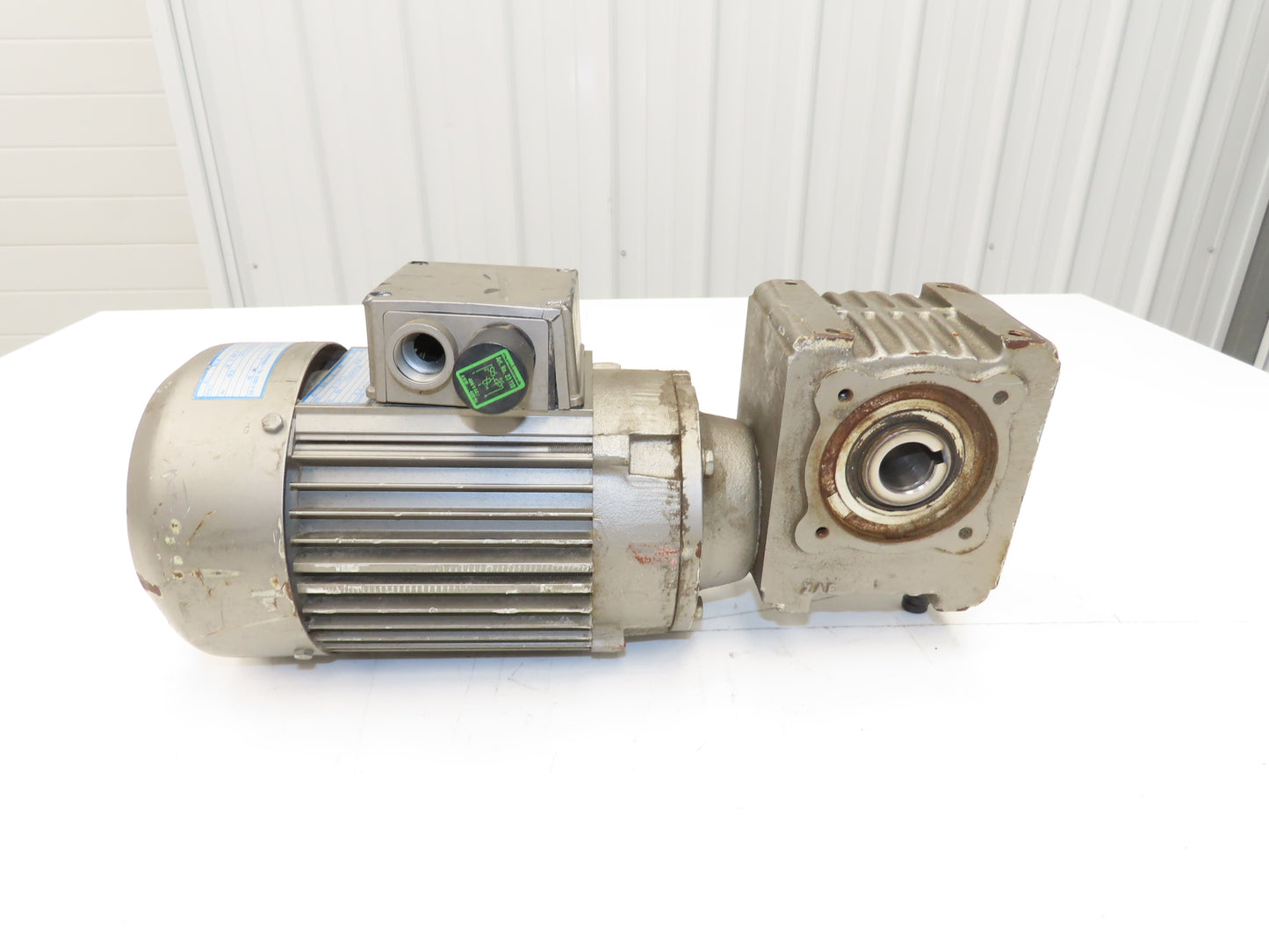 Schubert 4DF71C-4 Gearmotor 20:1 Ratio 80rpm 1/2Hp 230/460V Hollow Shaft