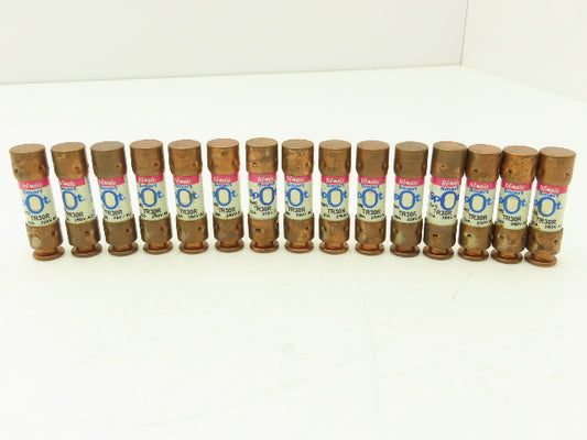 Ferraz Shawmut TR30R Tri-Onic Dual Element Time Delay Fuse 30A 250VAC Lot of 15