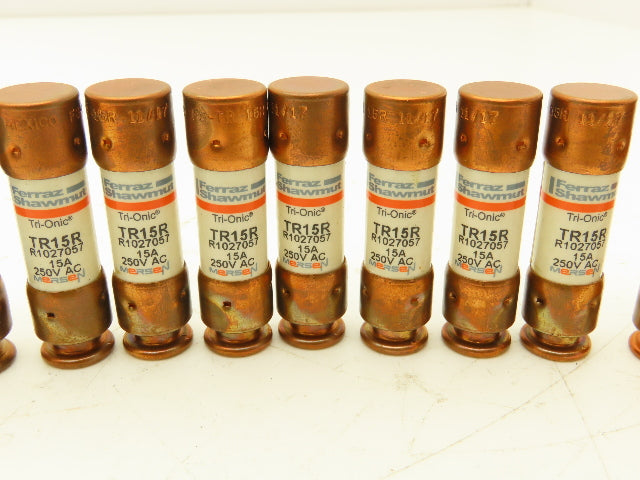Various Mfr Dual Element Time Delay Fuse 15A 20A 250VAC Class RK5 Mixed Lot of 16