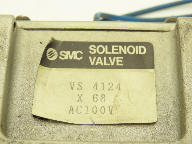 SMC VS 4124 Pneumatic Solenoid Valve AC 100/110V  Lot of 2