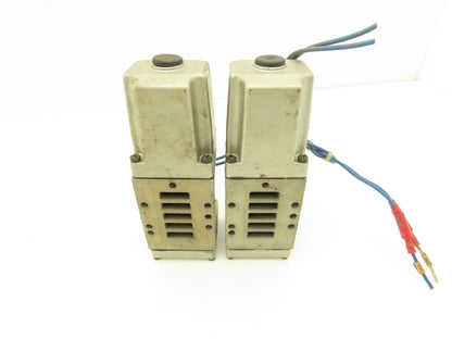 SMC VS 4124 Pneumatic Solenoid Valve AC 100/110V  Lot of 2