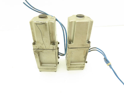 SMC VS 4124 Pneumatic Solenoid Valve AC 100/110V  Lot of 2