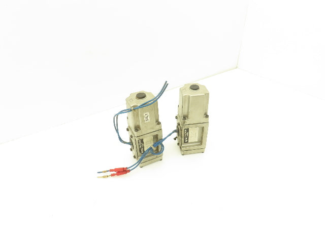 SMC VS 4124 Pneumatic Solenoid Valve AC 100/110V  Lot of 2