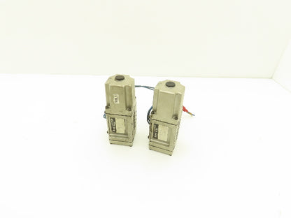 SMC VS 4124 Pneumatic Solenoid Valve AC 100/110V  Lot of 2