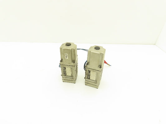 SMC VS 4124 Pneumatic Solenoid Valve AC 100/110V  Lot of 2