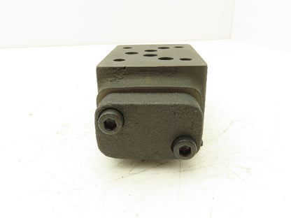 Nachi OCY-G03-B-X-J51 Hydraulic Modular Flow Regulator with Check Valve