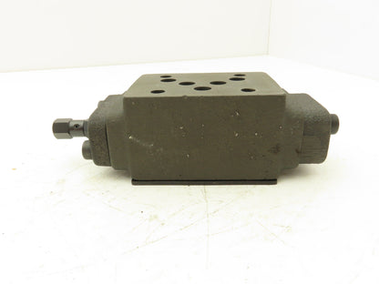 Nachi OCY-G03-B-X-J51 Hydraulic Modular Flow Regulator with Check Valve