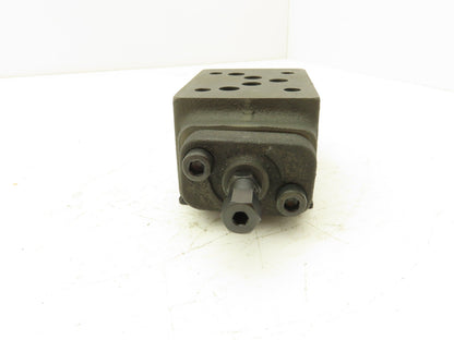 Nachi OCY-G03-B-X-J51 Hydraulic Modular Flow Regulator with Check Valve