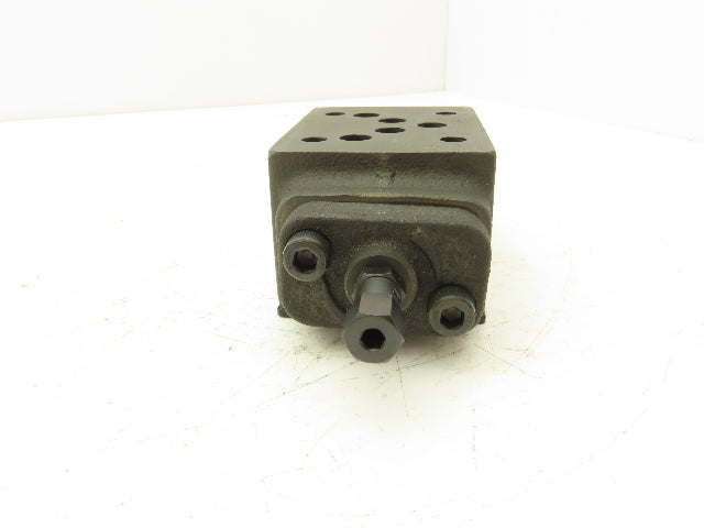 Nachi OCY-G03-B-X-J51 Hydraulic Modular Flow Regulator with Check Valve