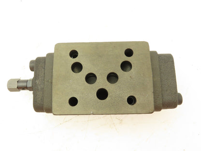 Nachi OCY-G03-B-X-J51 Hydraulic Modular Flow Regulator with Check Valve